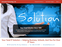 Tablet Screenshot of itlpros.com